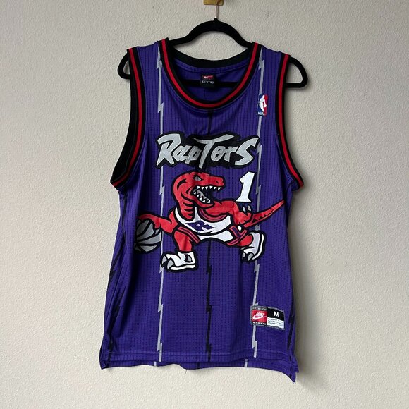 Nike NBA Toronto Raptors Tracy McGrady #1 Jersey Size M - Picture 1 of 5